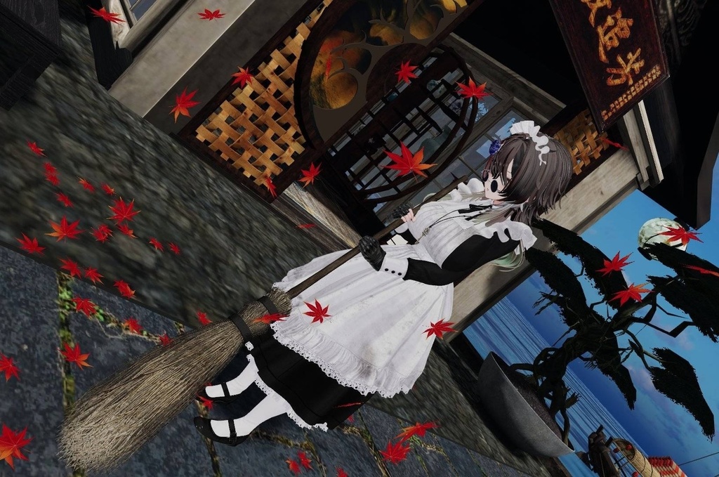 【VRChatアバターギミック】花吹雪【VRChat Avatar Gimmick】