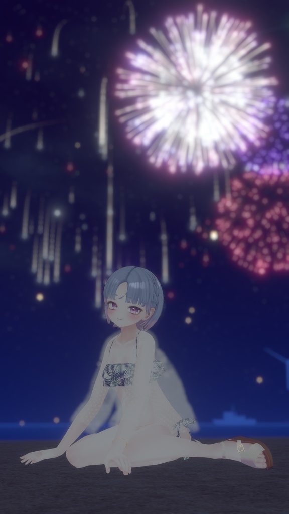 【4アバター対応】No.2 フリルビキニ
