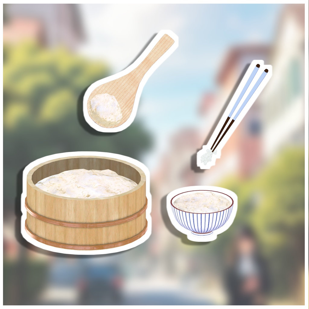 どこでも白米セット🍚【ModularAvatar対応】