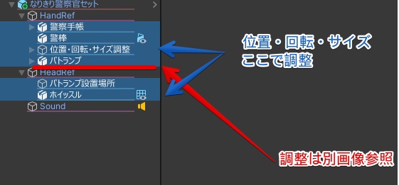 なりきり警察官セット【ModularAvatar対応】