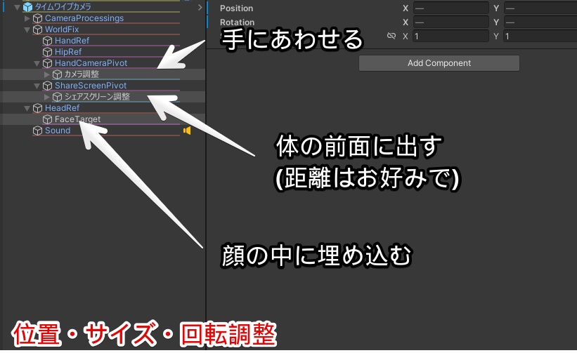 タイムワイプカメラ📷【ModularAvatar対応】