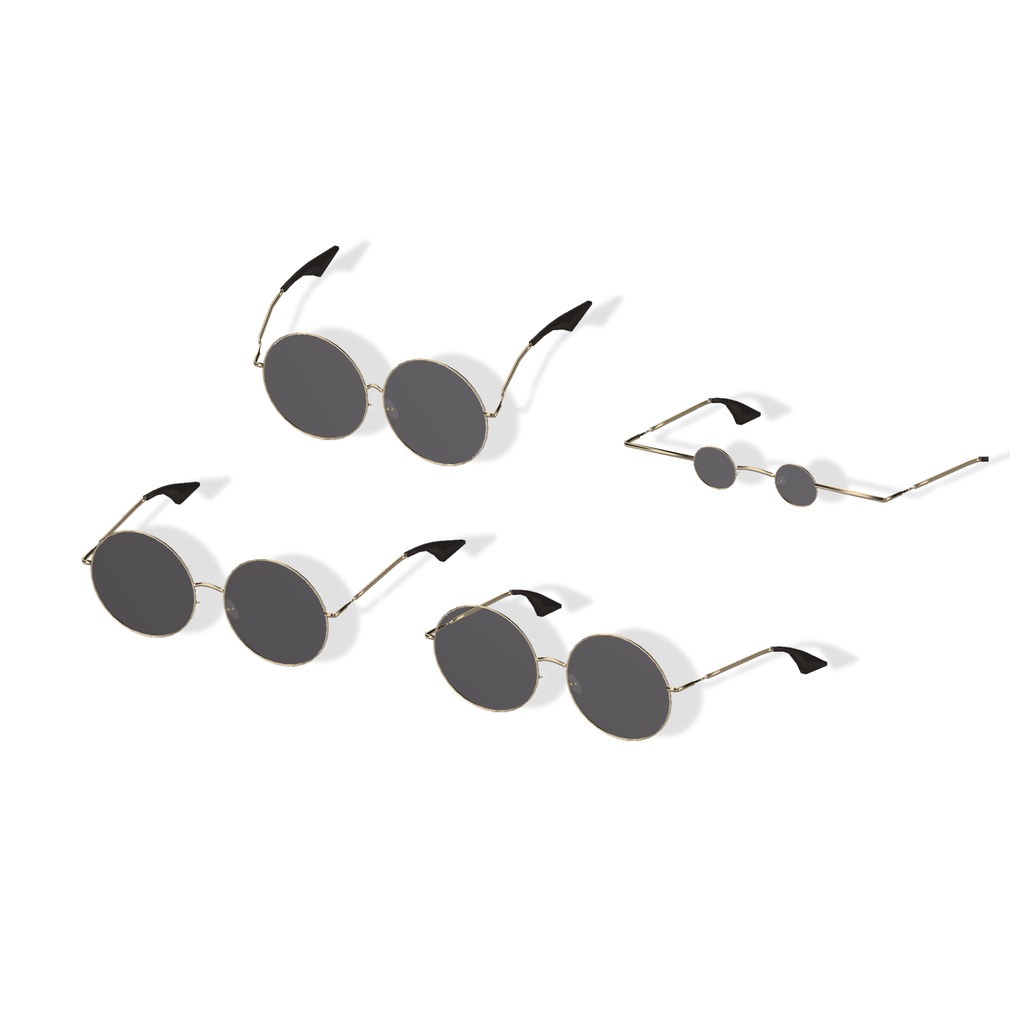 🎁🎊1週間セール中!🎊🎁【複数アバター対応】没入サングラス【ModularAvatar対応】