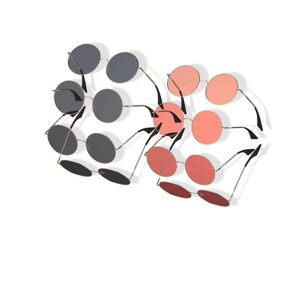 🎁🎊1週間セール中!🎊🎁【複数アバター対応】没入サングラス【ModularAvatar対応】