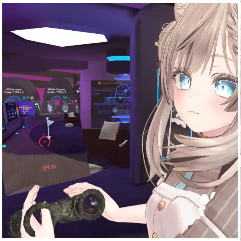 🎁🎊発売記念セール中!🎊🎁スポット双眼鏡📍【ModularAvatar対応】