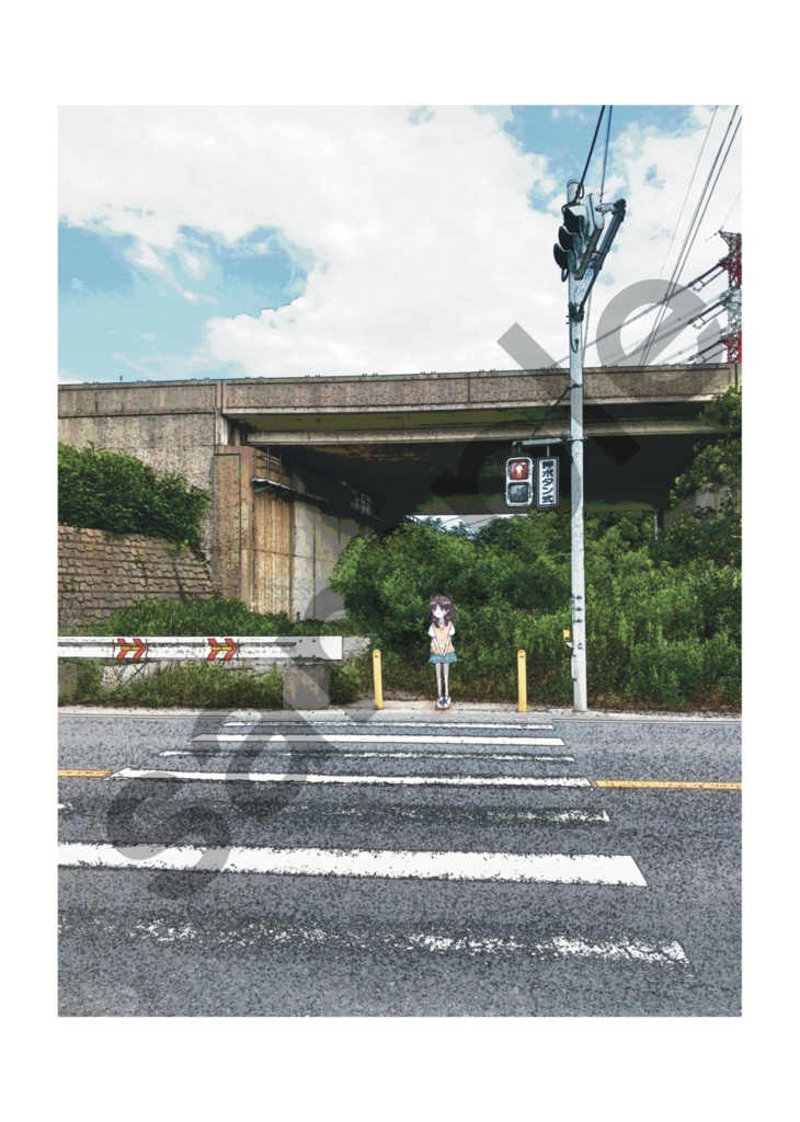 鳴乃皐月写真集風イラスト本「薫風」