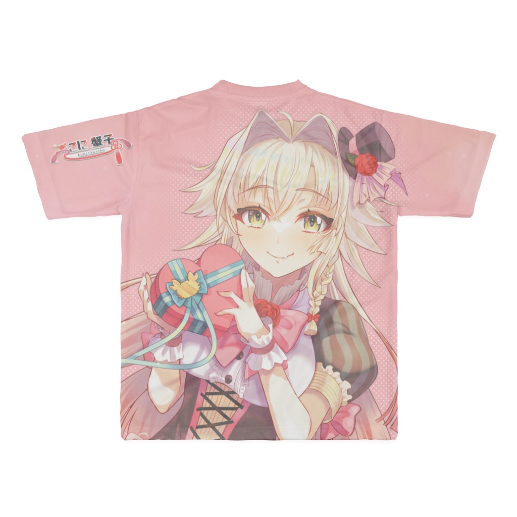 バレンタイン2023✧フルグラフィックTシャツ(ピンク)