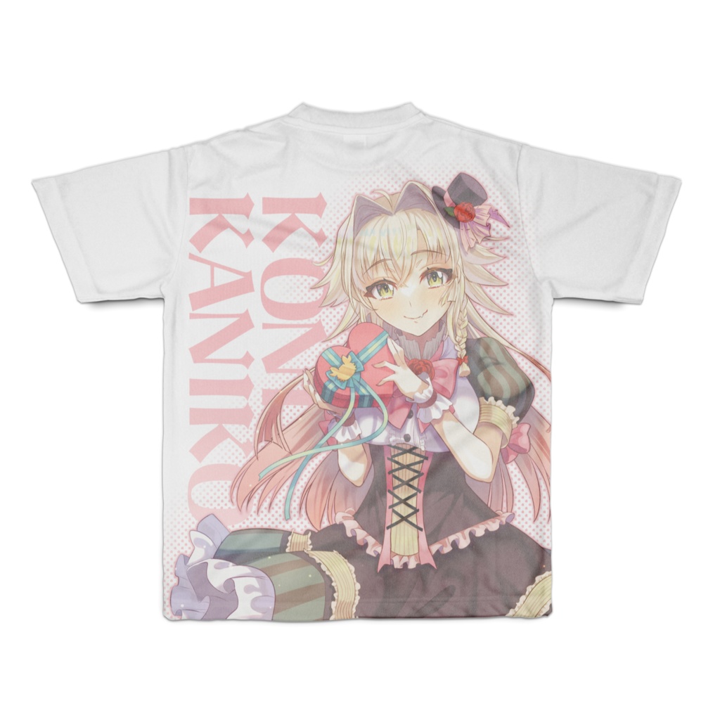 バレンタイン2023✧フルグラフィックTシャツ(ホワイト)