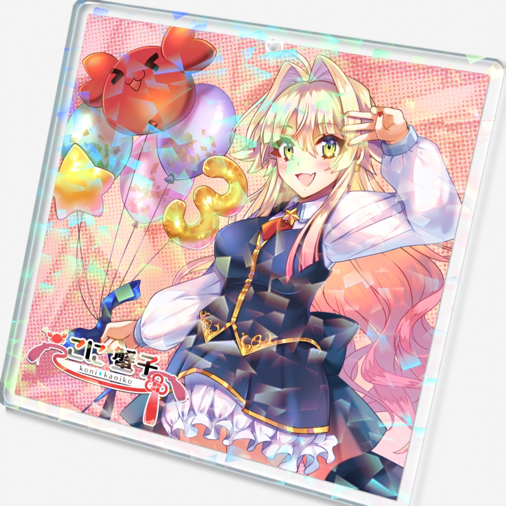 3周年&birthdayホログラムキーホルダー