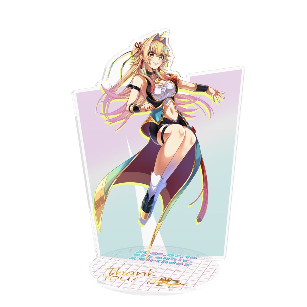 4周年＆birthdayアクリルスタンド