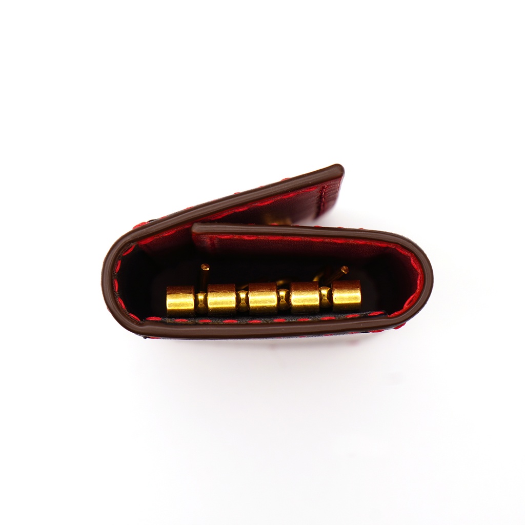 【非公式】宝鐘マリン 本革 レザーキーケース