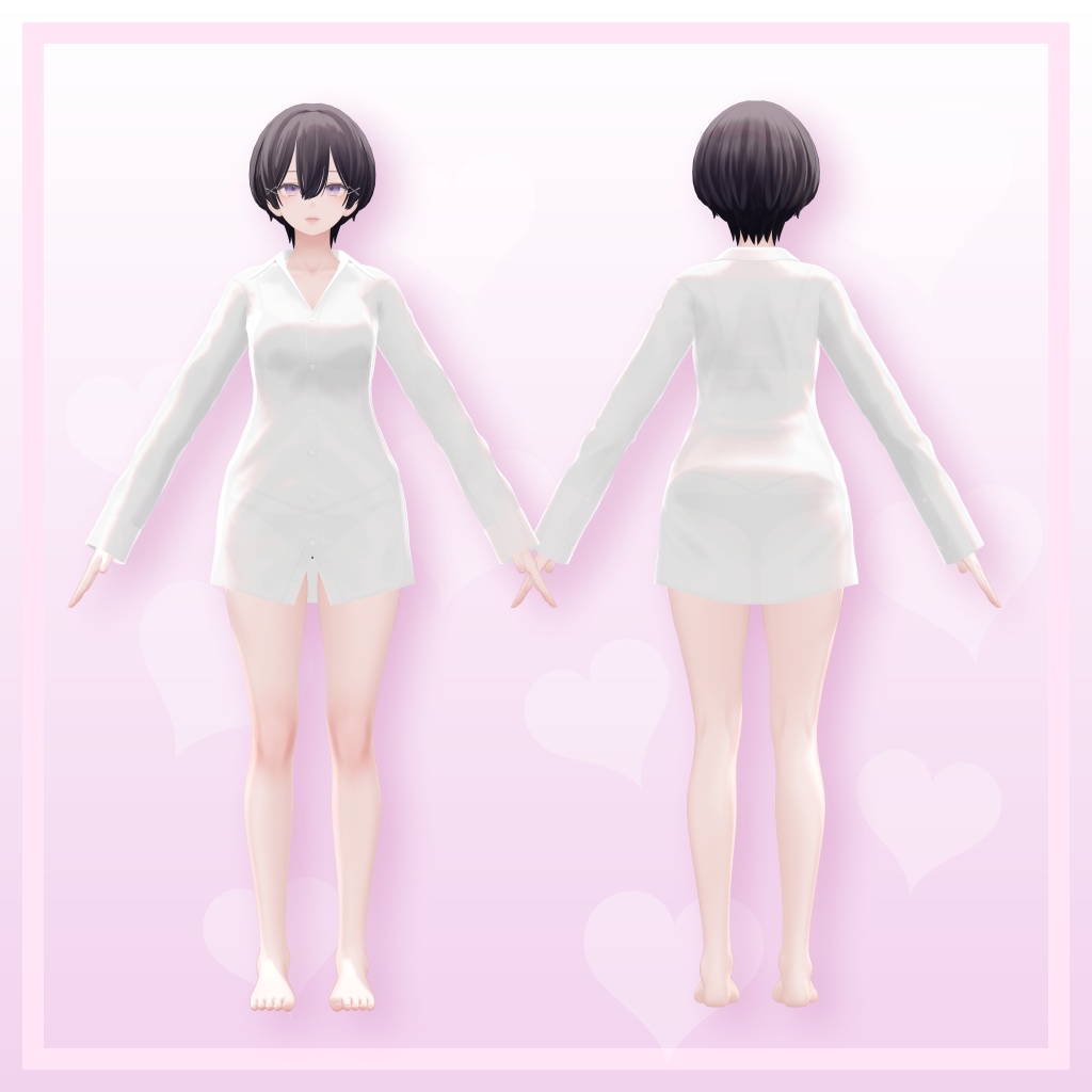 4アバター対応 彼シャツ