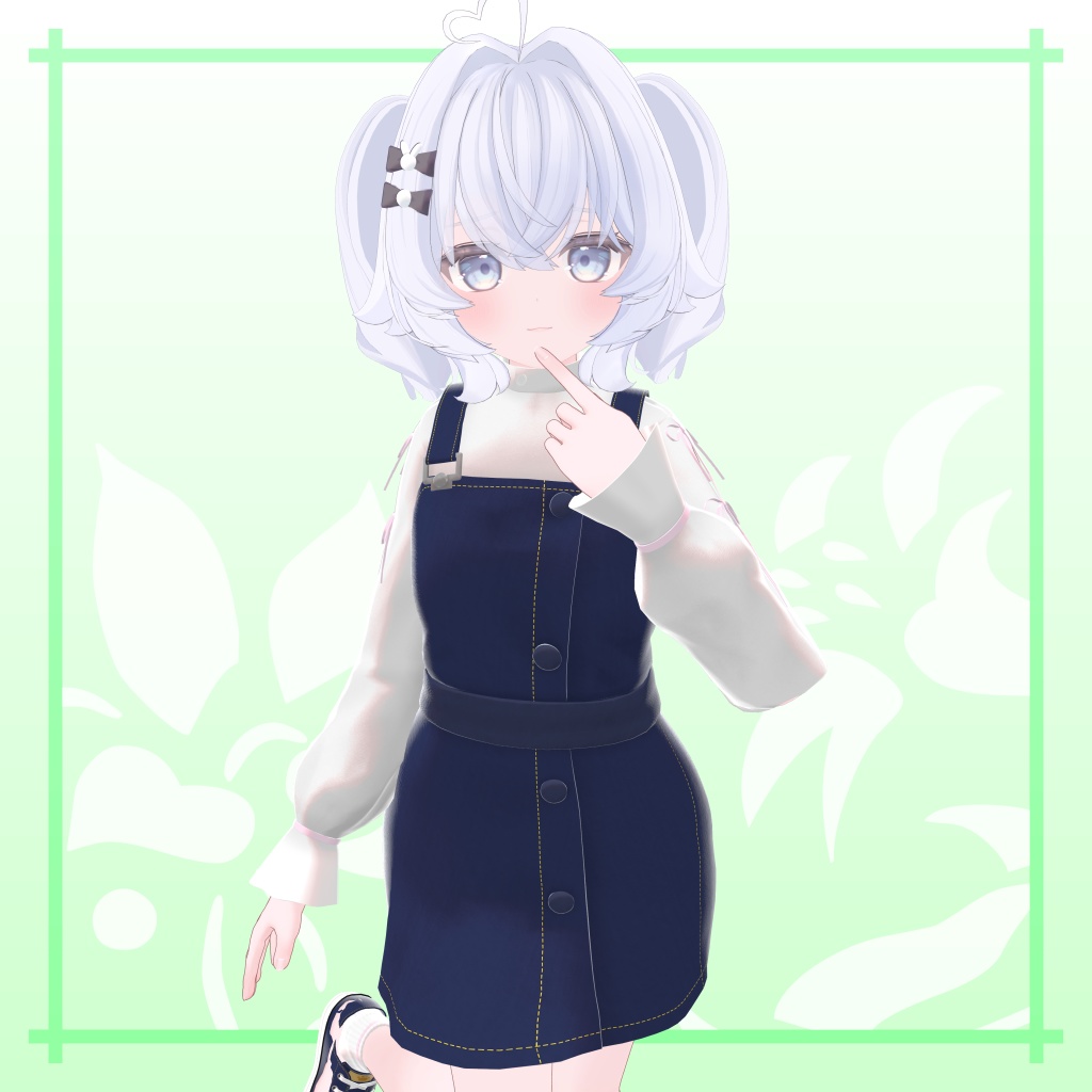 3アバター対応 ジャンパースカートとスニーカーセット