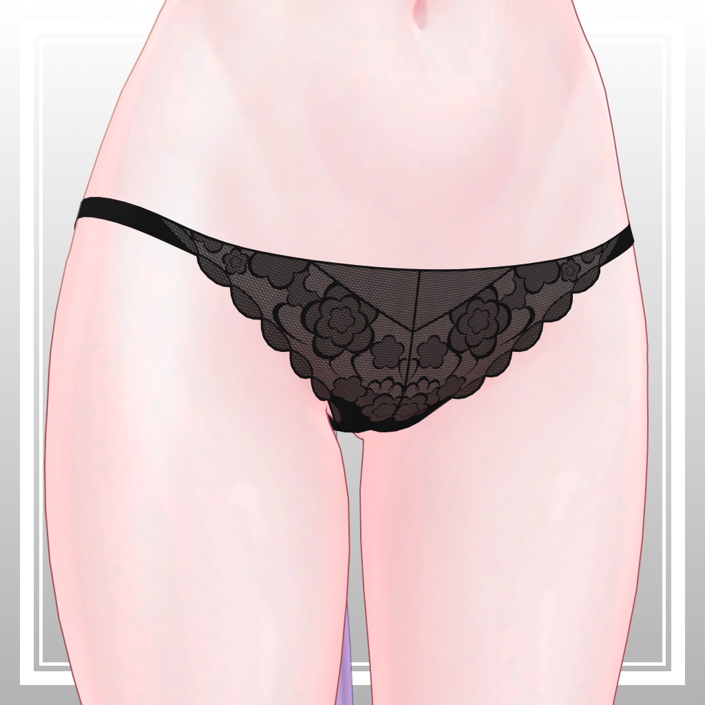 【桔梗・萌・マヌカ】対応 Flower Pattern Underwear