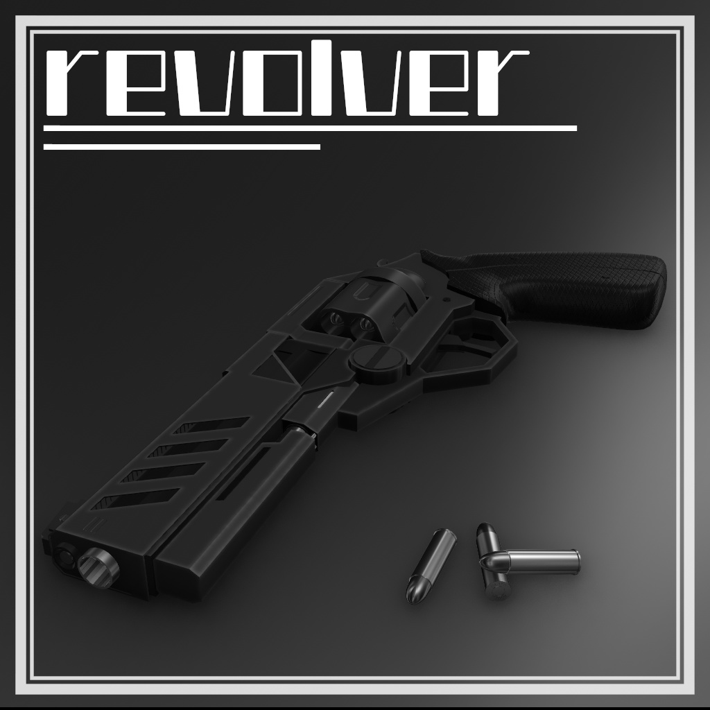 revolver【リロード＆発砲ギミック付】