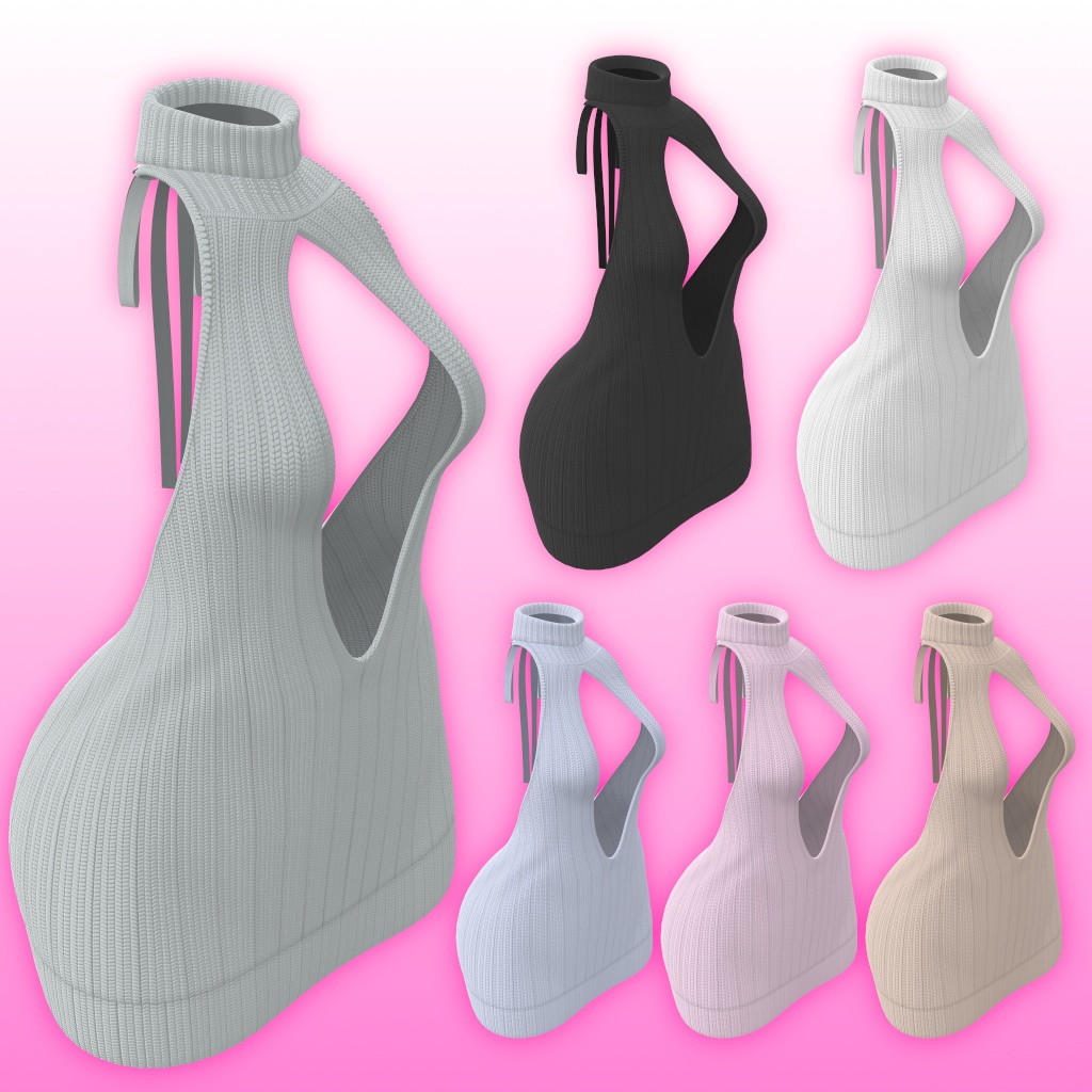 【4アバター対応】めくれる童貞を〇すセーター