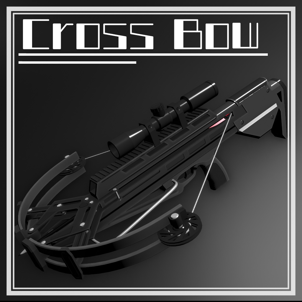 Cross bow（リロード＆発砲ギミック付）