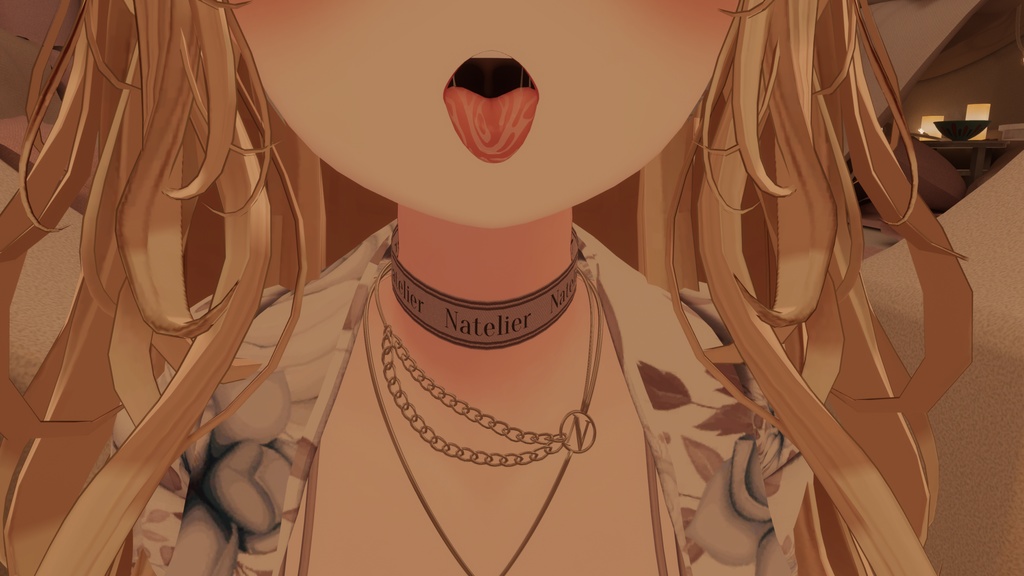 【7アバター対応】ぬちょ唾液(音声ギミック付)