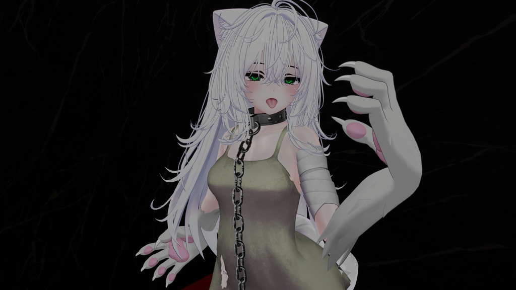 【7アバター対応】獣人なりきりセット(奴隷服付)