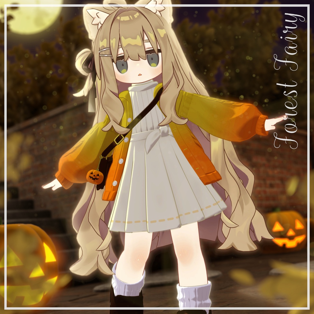 【まめふれんず対応衣装】Forest Fairy