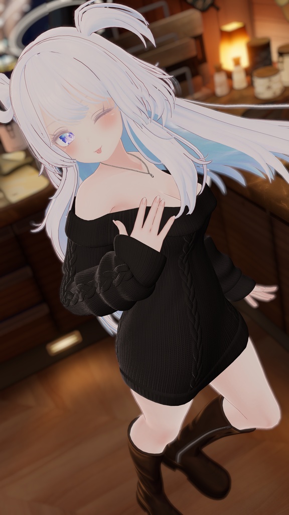 【6アバター対応】Sexy Cleavage