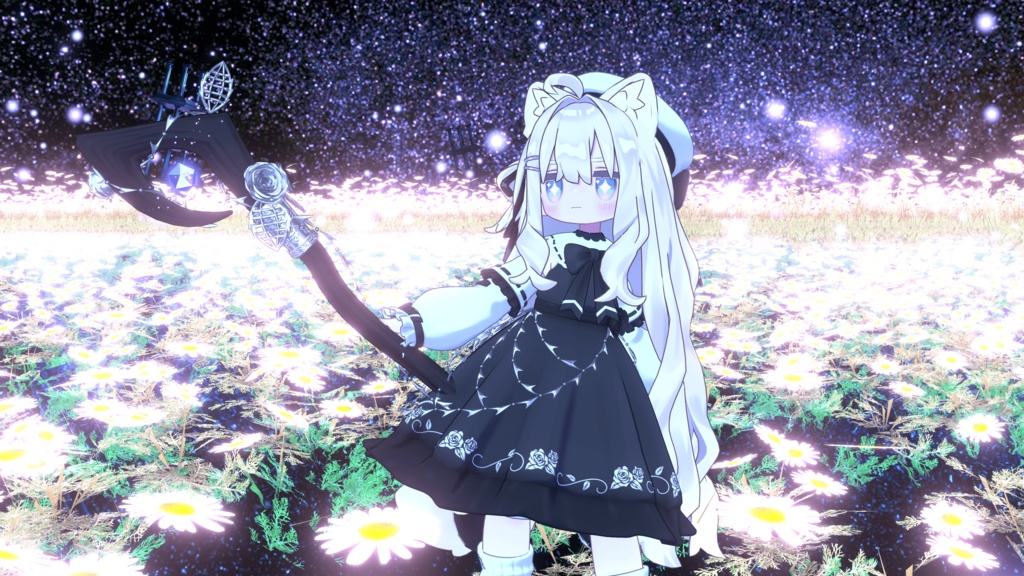 【まめふれんず対応衣装】Bloom Rose(ギミック付)