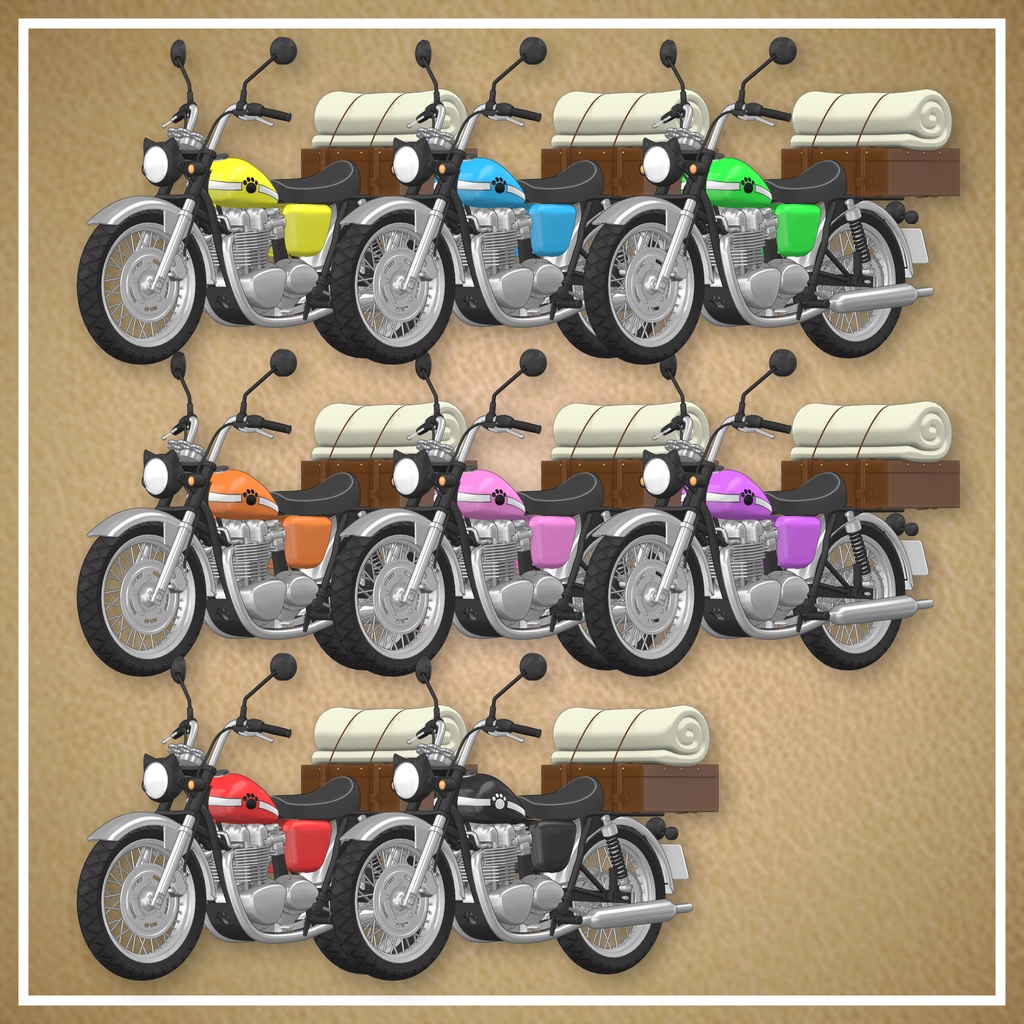 【まめふれんず対応】Beast Rider(バイクギミック付)