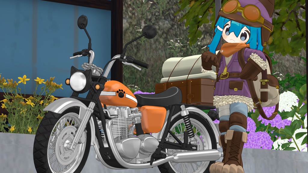 【まめふれんず対応】Beast Rider(バイクギミック付)