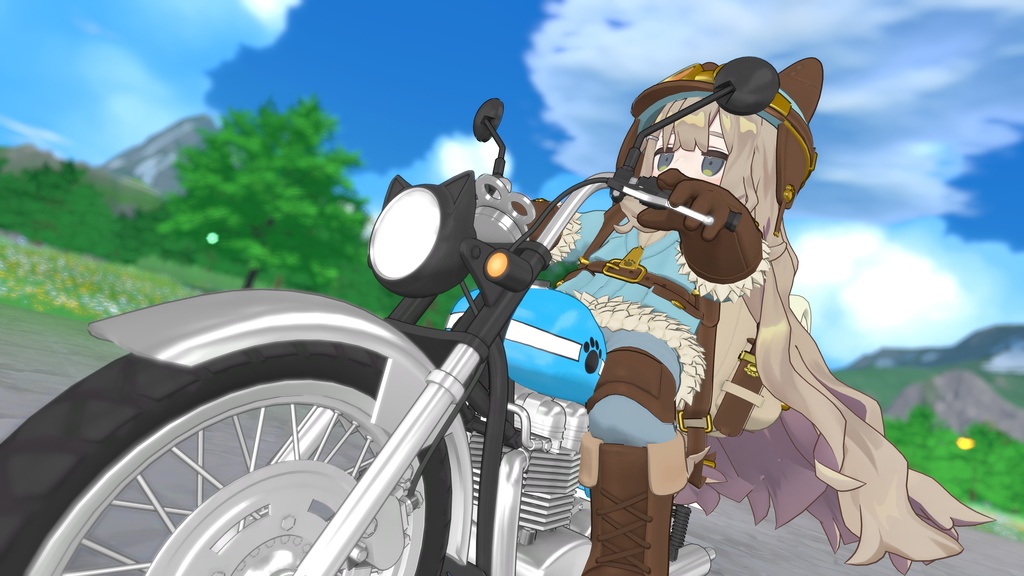 【まめふれんず対応】Beast Rider(バイクギミック付)