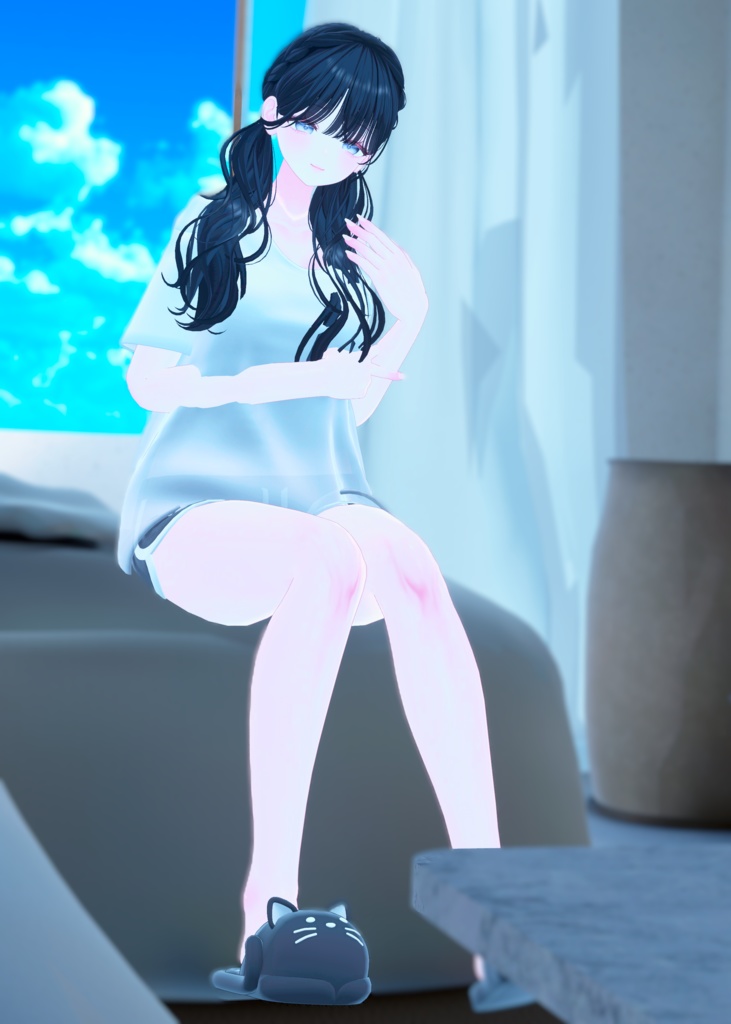 【7アバター対応】Lazy Girl