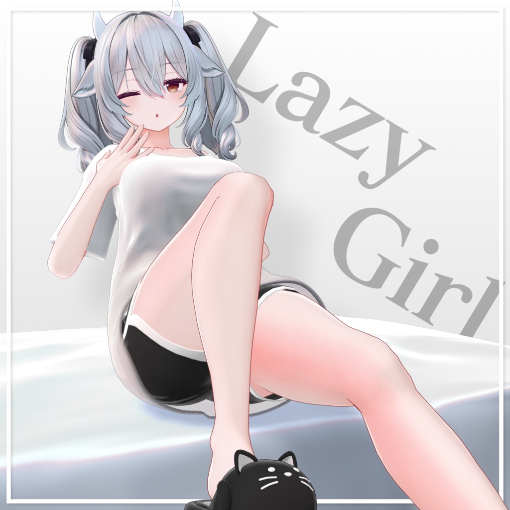 【7アバター対応】Lazy Girl