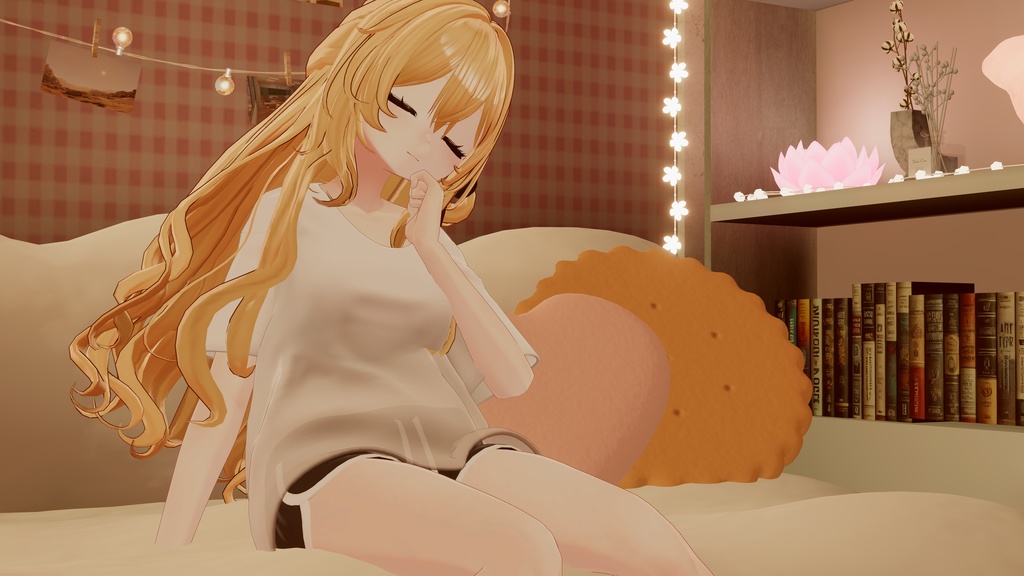 【7アバター対応】Lazy Girl