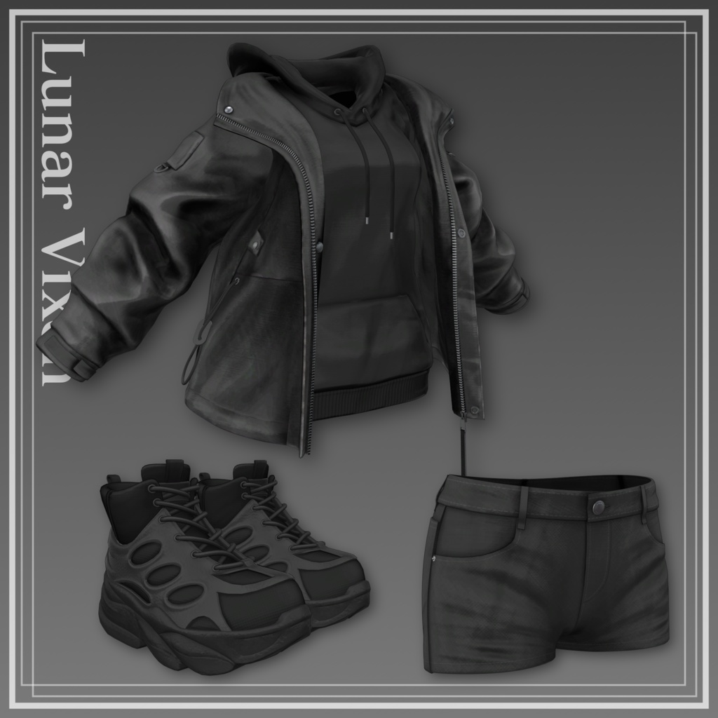 【6アバター対応】Lunar Vixen