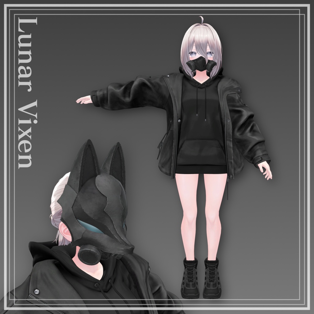 【6アバター対応】Lunar Vixen