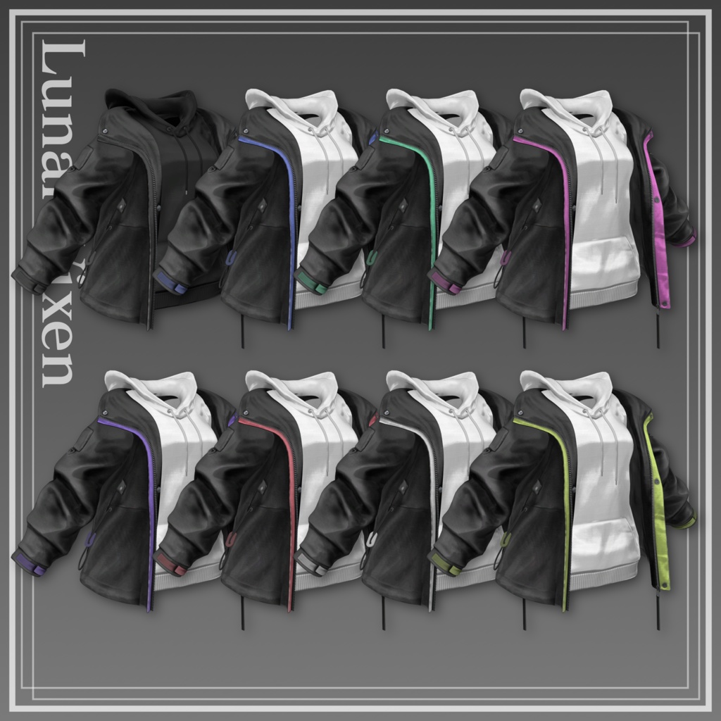 【6アバター対応】Lunar Vixen