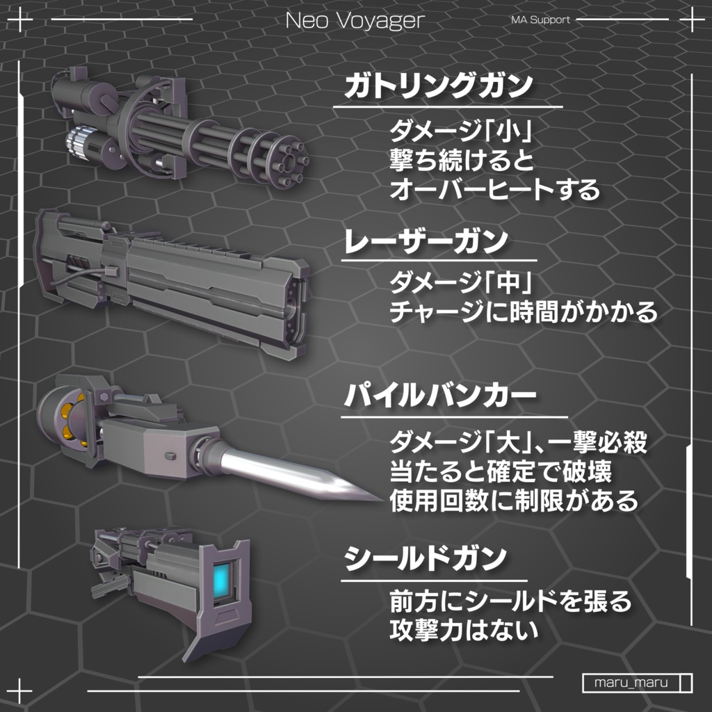 零式二足歩戦機「Neo Voyager」(対戦ギミック付)