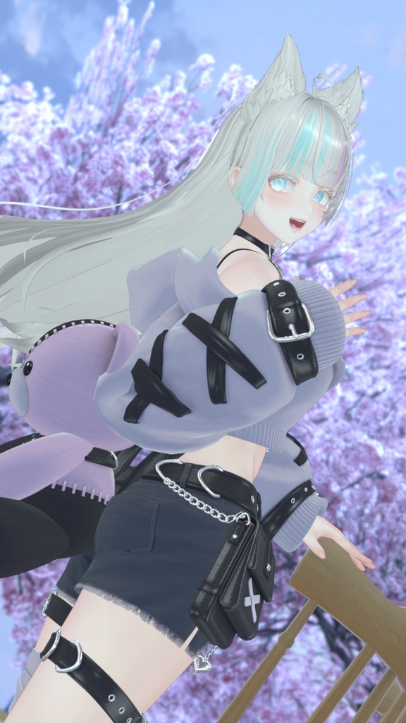 【発売記念セール中】【5アバター対応】Bear Carry Street(ギミック付)