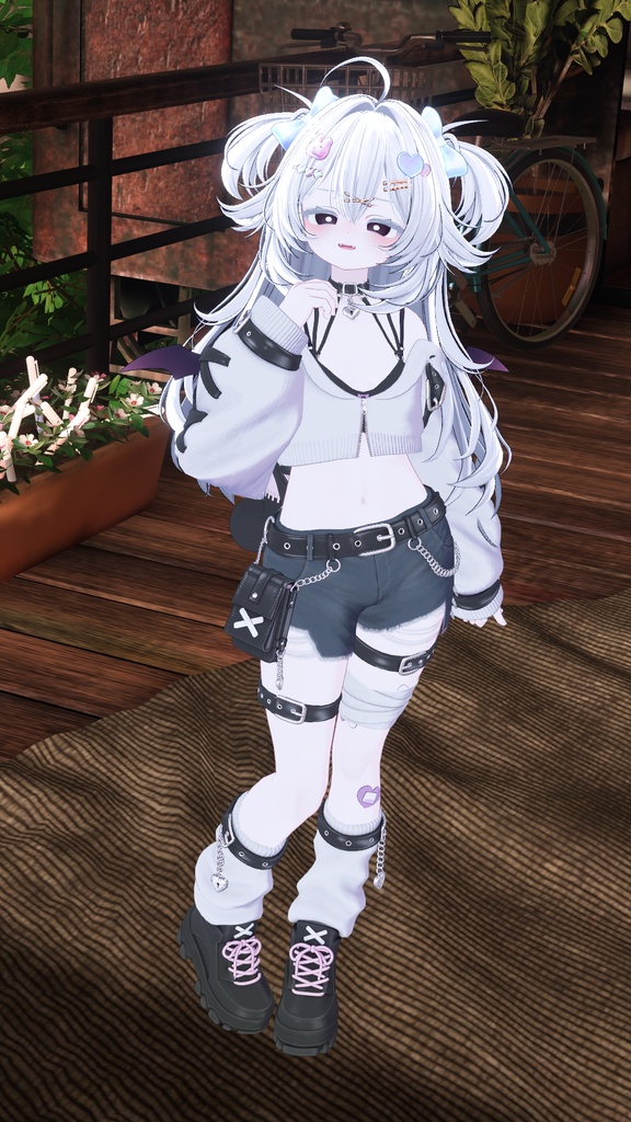 【発売記念セール中】【5アバター対応】Bear Carry Street(ギミック付)