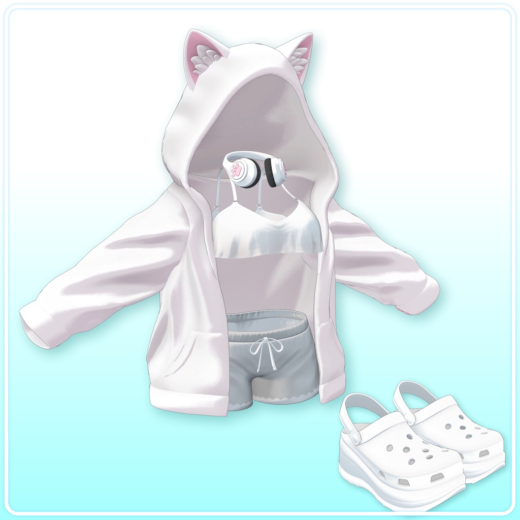 【発売記念セール中】【7アバター対応】Napping Cat(ギミック付)