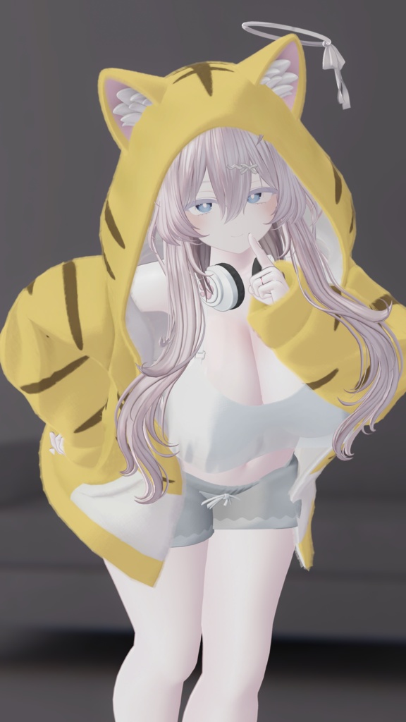 【発売記念セール中】【7アバター対応】Napping Cat(ギミック付)