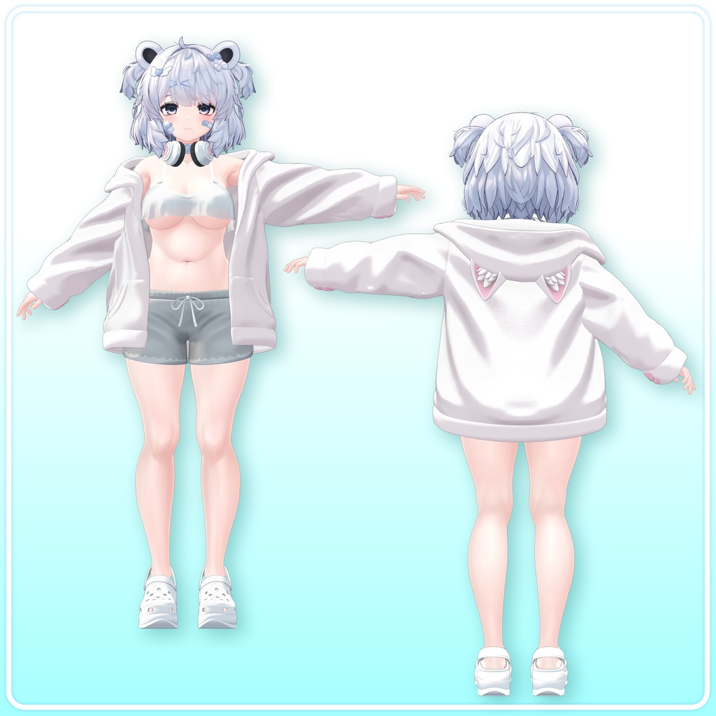 【発売記念セール中】【7アバター対応】Napping Cat(ギミック付)