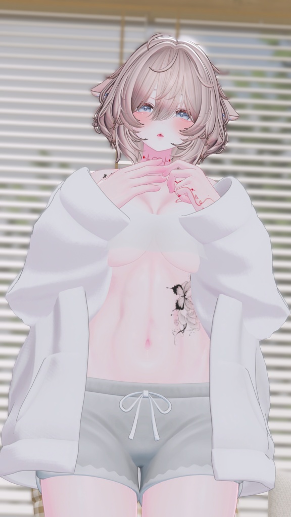 【発売記念セール中】【7アバター対応】Napping Cat(ギミック付)