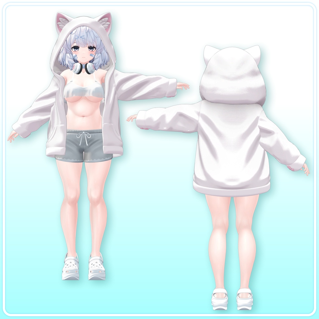 【発売記念セール中】【7アバター対応】Napping Cat(ギミック付)