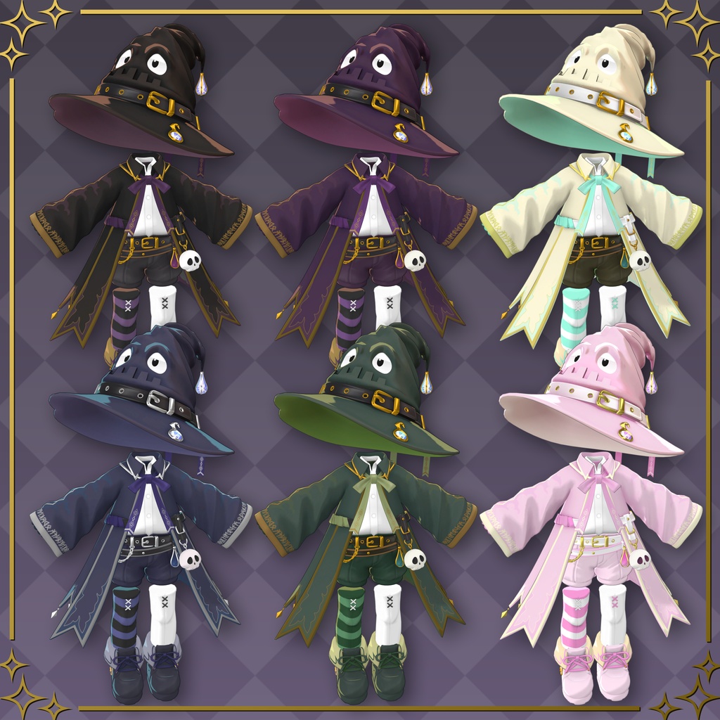 ✨発売記念セール✨【まめふれんず対応】Soul Eater Witch