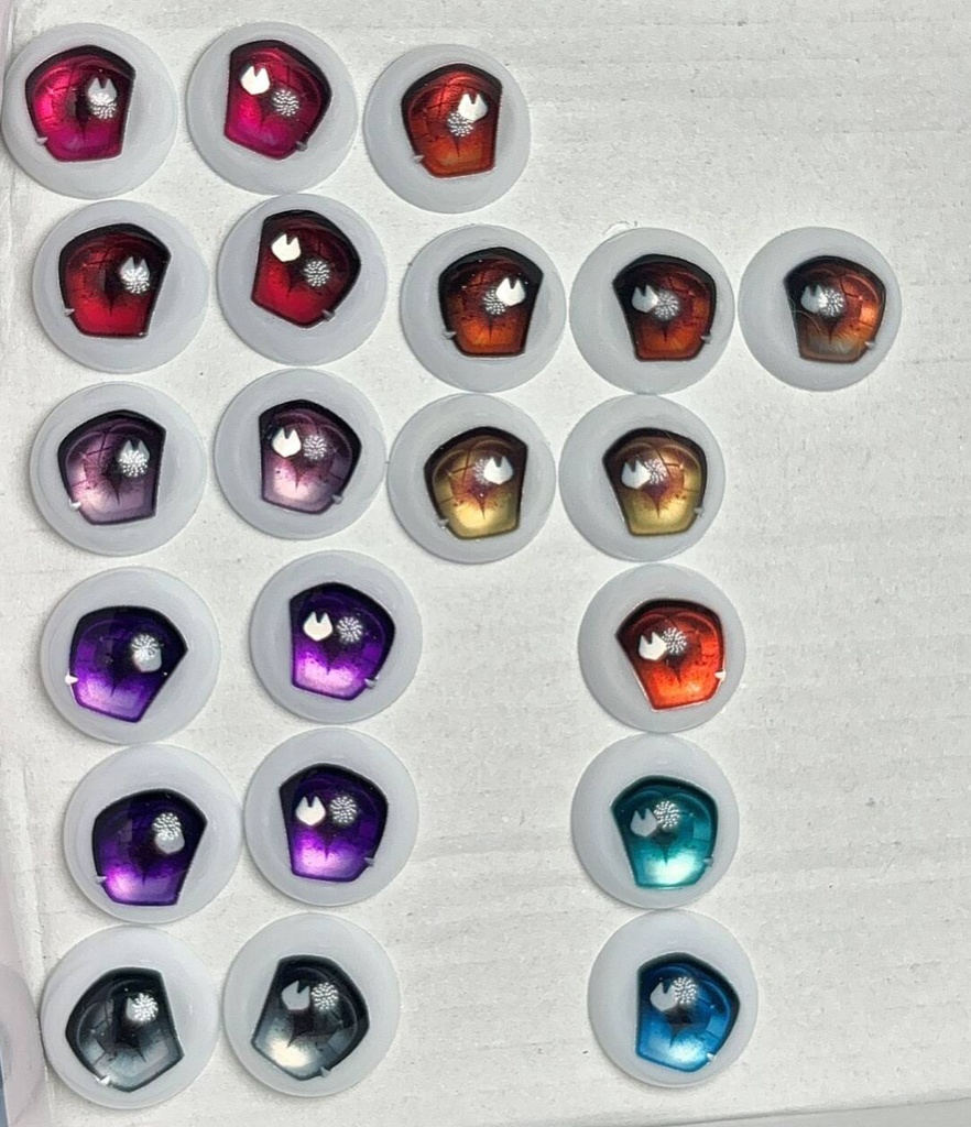 即納レジンアイ20㎜/柄14㎜「fox」 kumako dd mdd