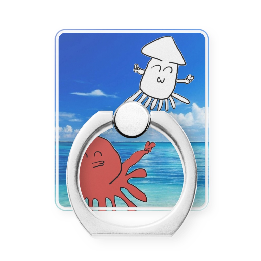 常夏イカタコスマホリング