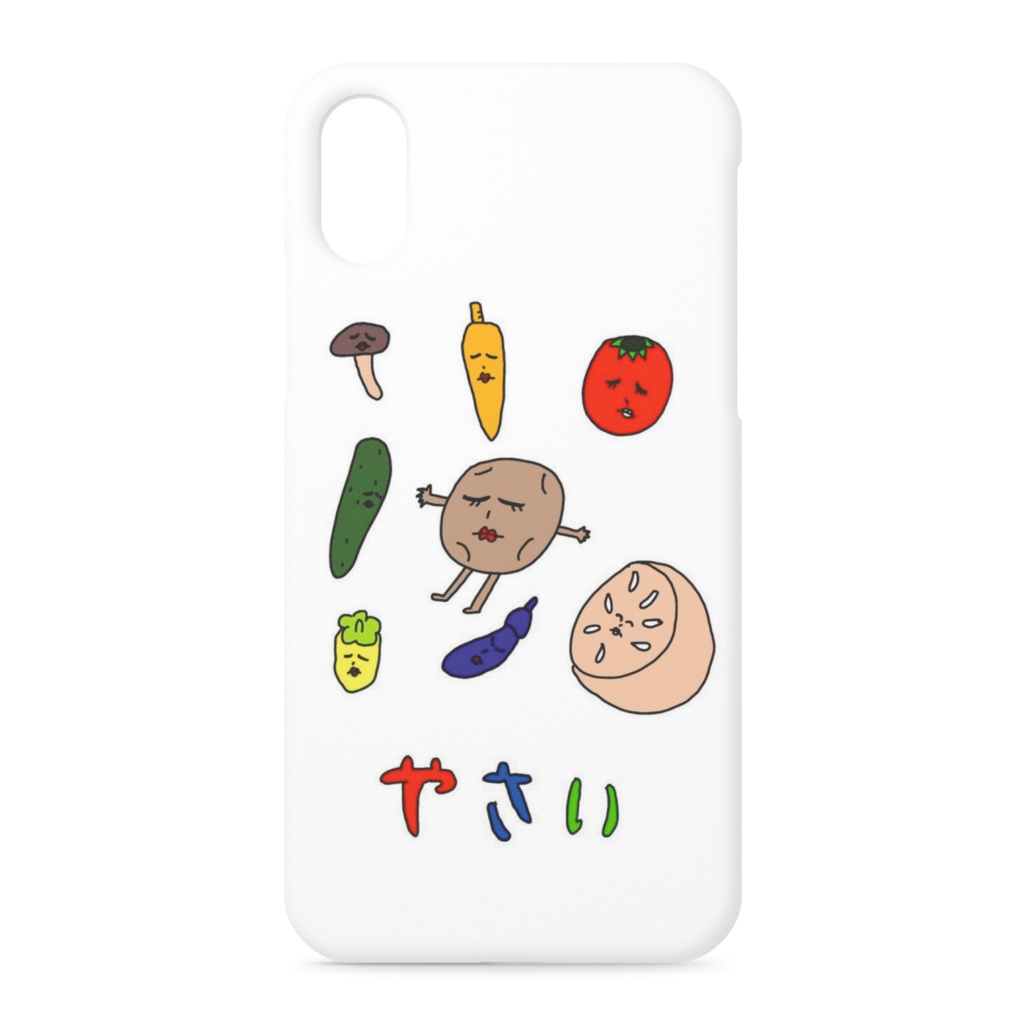 やさい　iPhoneケース