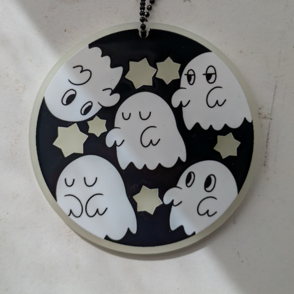 うたた寝おばけ「星夜」蓄光