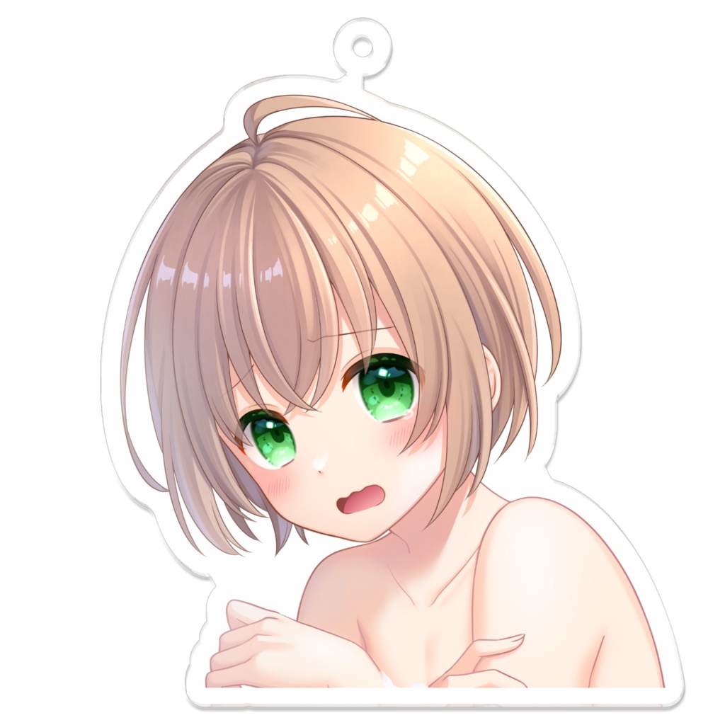 月島そら 4周年&500人記念アクリルキーホルダー