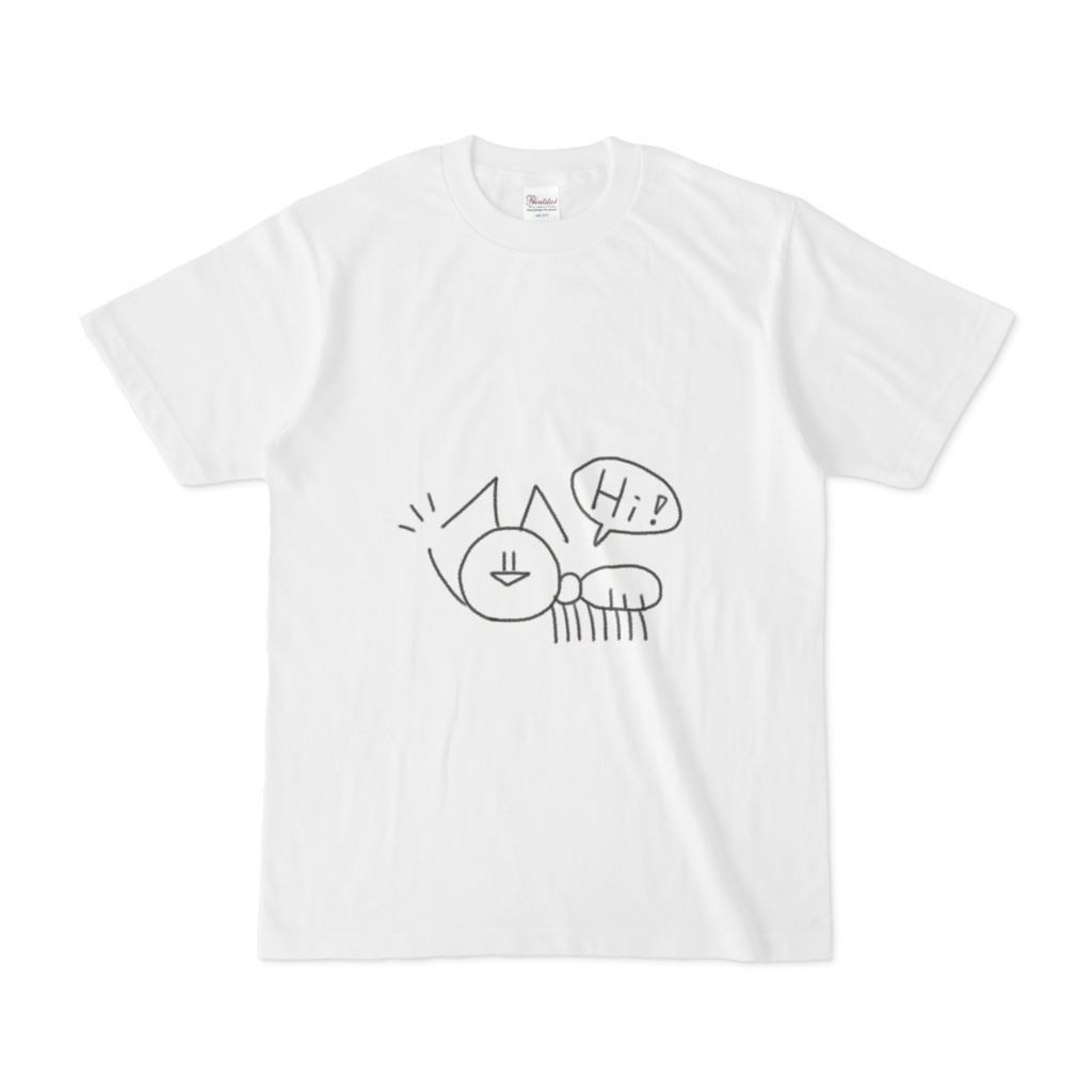 ありくんTシャツ 「あいさつはだいじ」編