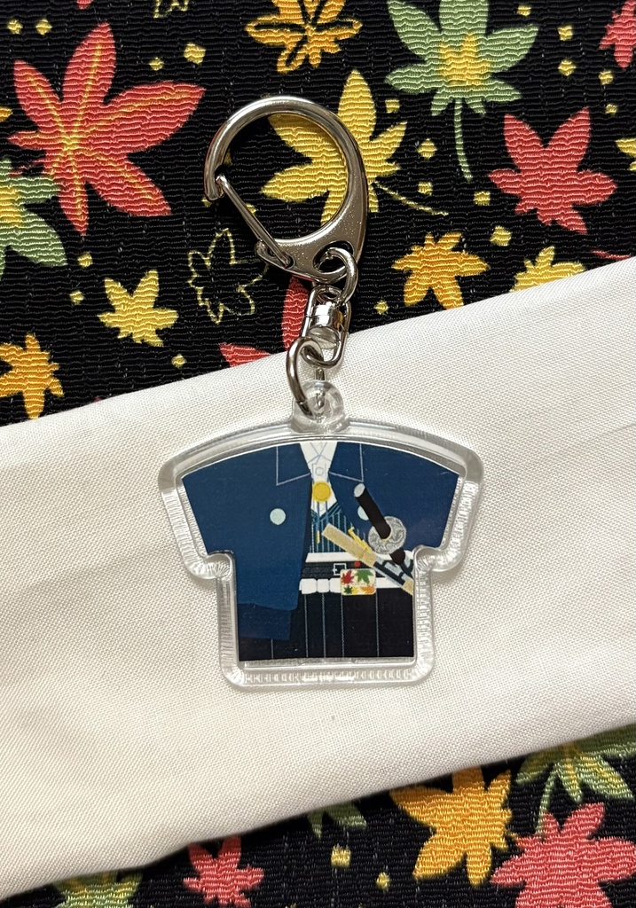 キーホルダー（福沢さん）